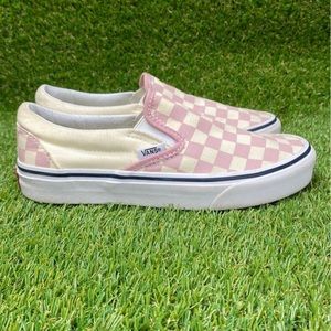 VANS Classic Slip On Checkerboard Skate Shoes 6.5